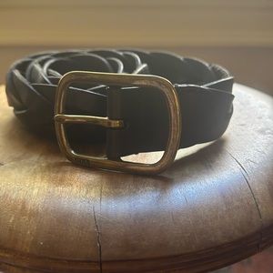 RRL braided belt